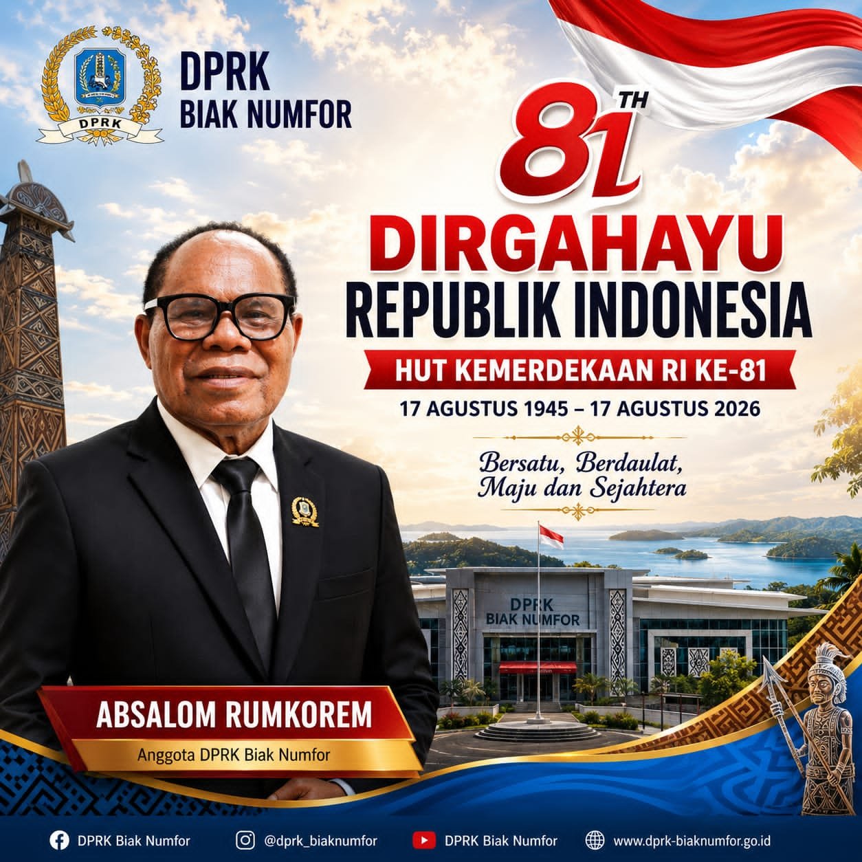 Ucapan Selamat HUT RI