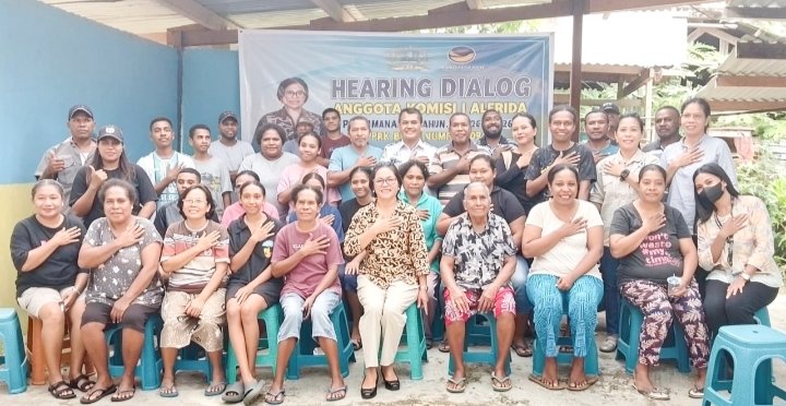 Legislator DPRK Biak Gelar Hearing Dialog Bahas TB Paru dan Kusta di Kampung Mokmer