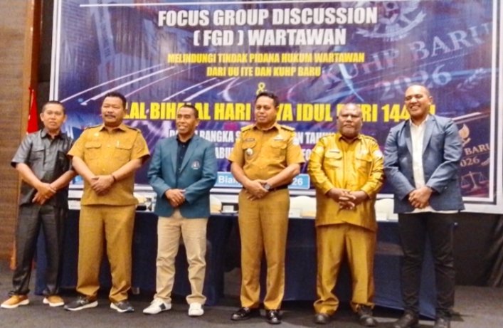 Sekwan Apresiasi Kinerja Wartawan dalam Forum FWI Biak Numfor